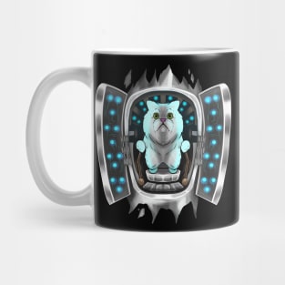 Persian Cat Inside Costume Persian Cat Takes Over Control Mug